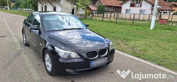 Negru Utilizat 2008 BMW 520 Berlinǎ | 7.500 EUR (Scump) - Imagine 1/4