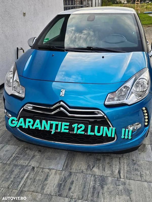 Culoarealbastru Utilizat 2012 Citroën DS3 | 5.199 EUR (Preț OK) - Imagine 1/4
