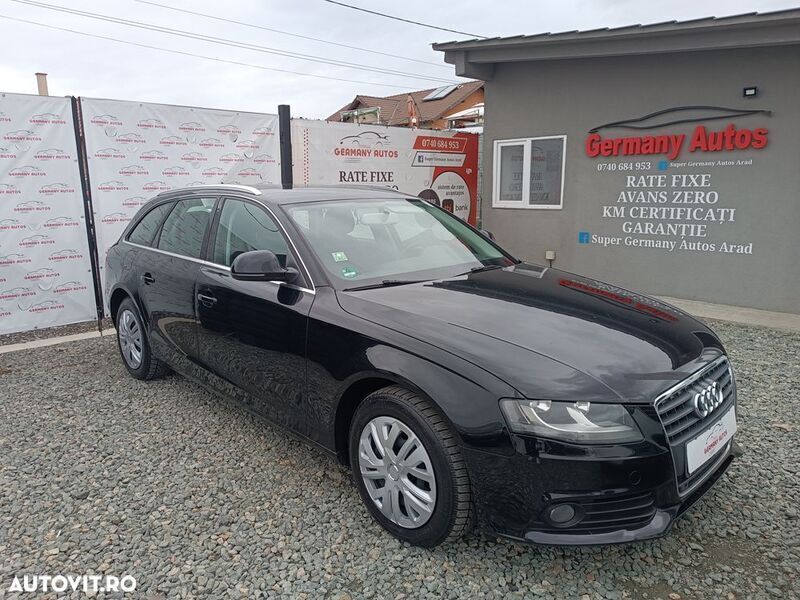 Negru Utilizat 2010 Audi A4 Break | 8.300 EUR (Puțin scump) - Imagine 1/4