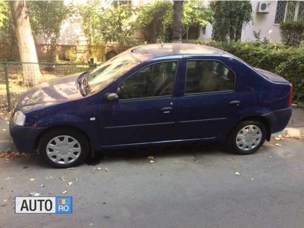 Second-hand Dacia Logan 65 CP (47 kW) 2007 Albastru Berlinǎ