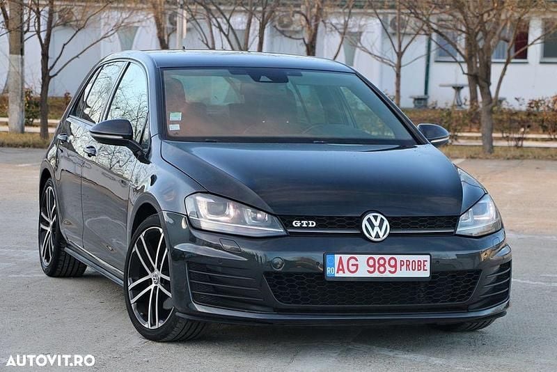 Gri Utilizat 2015 VW Golf VII GTD | 10.750 EUR (Preț bun) - Imagine 1/4