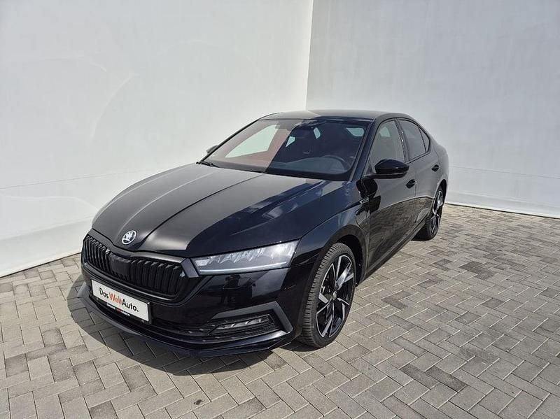 Negru normal Utilizat 2022 Skoda Octavia SportLine | 24.990 EUR - Imagine 1/4
