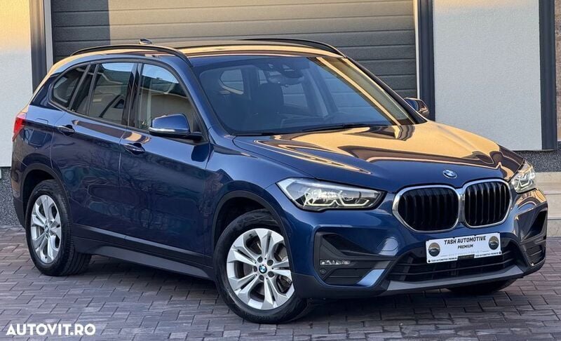 Albastru Utilizat 2020 BMW X1 SUV | 19.891 EUR (Super Preț) - Imagine 1/4