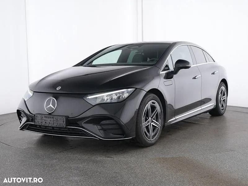 Culoarenegru Utilizat 2024 Mercedes EQE300 AMG line Berlinǎ | 51.899 EUR - Imagine 1/4