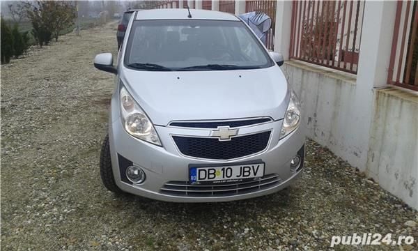 Second-hand Chevrolet Spark LS 68 CP (50 kW) 2012 Argintiu Hatchback