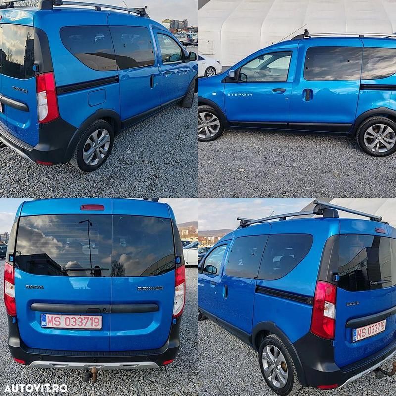 Second-hand Dacia Dokker Stepway 90 CP (66 kW) 2017 Culoarealbastru Monovolum