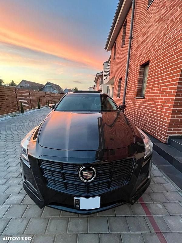 Negru Utilizat 2015 Cadillac CTS Berlinǎ | 15.950 EUR - Imagine 1/4