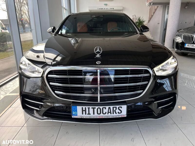 Negru Utilizat 2022 Mercedes S580 Berlinǎ | 118.580 EUR - Imagine 1/4