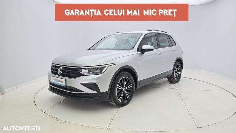 Argint Utilizat 2021 VW Tiguan Life SUV | 24.450 EUR (Preț OK) - Imagine 1/3