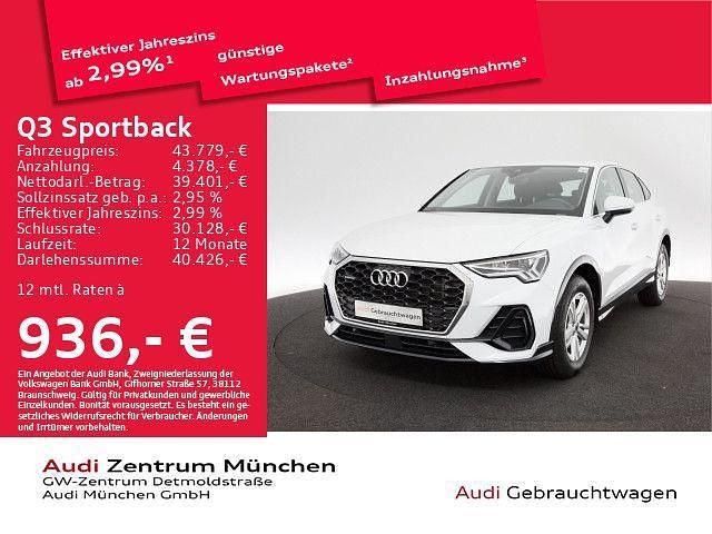 Utilizat 2023 Audi Q3 Sportback Sport SUV | 47.017 EUR (Puțin scump) - Imagine 1/1