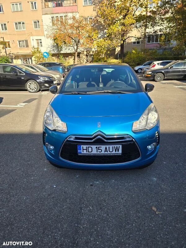 Albastru Utilizat 2013 Citroën DS3 So Chic Coupe | 4.999 EUR - Imagine 1/4