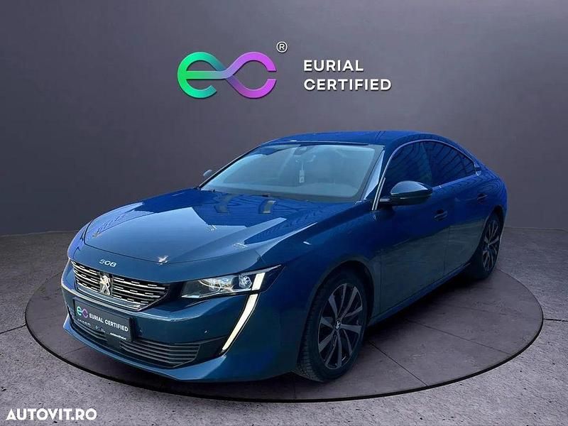 Culoarealbastru Utilizat 2020 Peugeot 508 Berlinǎ | 20.999 EUR - Imagine 1/4