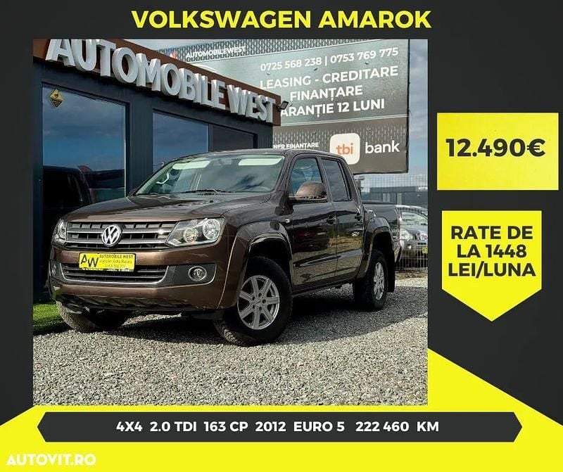 Second-hand VW Amarok 163 CP (119 kW) 2011 Culoaremaro Pickup