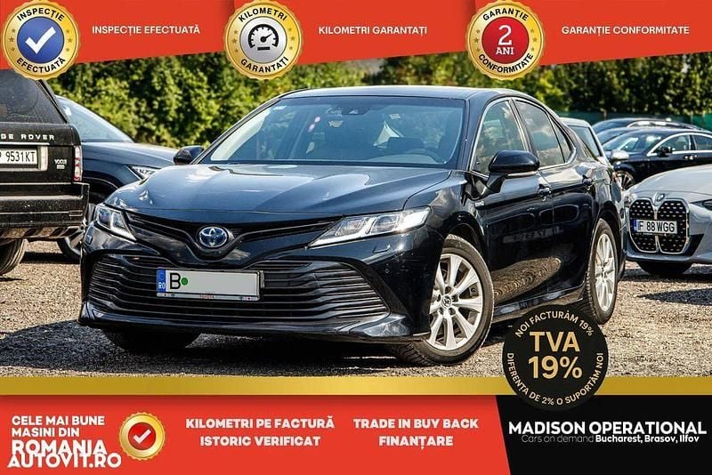 Negru Utilizat 2019 Toyota Camry Berlinǎ | 17.700 EUR - Imagine 1/4