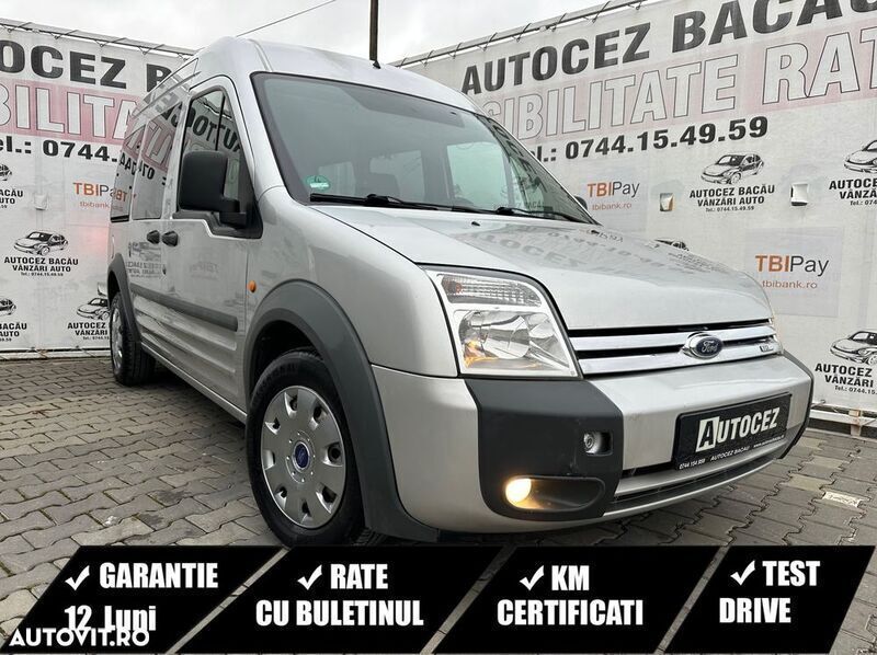 Gri Utilizat 2007 Ford Tourneo Connect Monovolum | 4.950 EUR - Imagine 1/4