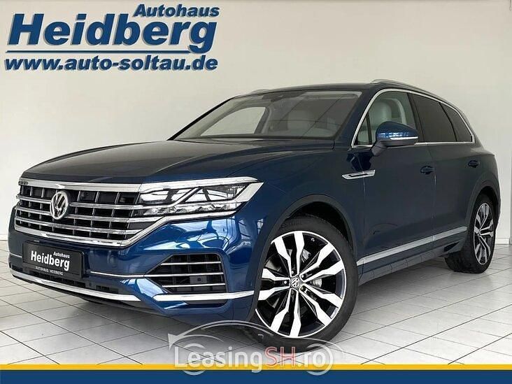 Albastru Utilizat 2019 VW Touareg SUV | 49.859 EUR - Imagine 1/4