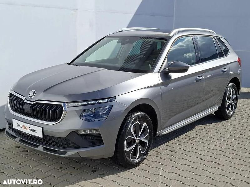 Gri mediumetalic Utilizat 2024 Skoda Kamiq Selection SUV | 24.321 EUR - Imagine 1/4