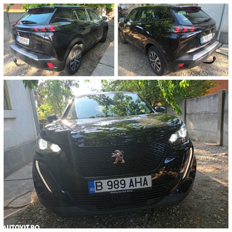 Negru Utilizat 2020 Peugeot 2008 Active SUV | 12.500 EUR (Preț OK) - Imagine 1/4