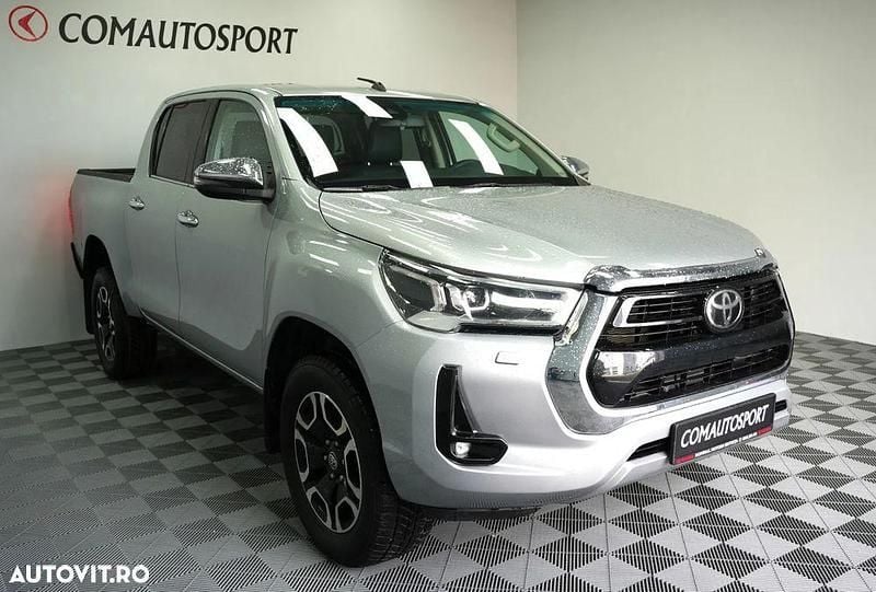 Culoareargint Utilizat 2021 Toyota HiLux Executive Pickup | 39.500 EUR (Preț OK) - Imagine 1/4
