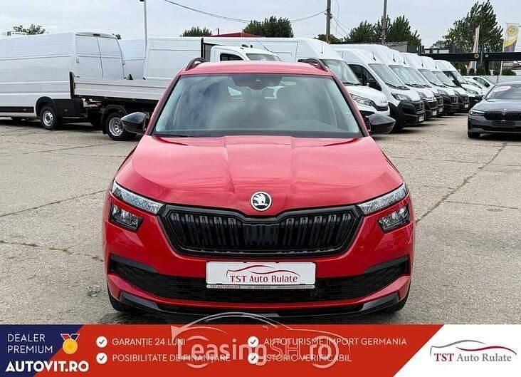 Roșu Utilizat 2019 Skoda Kamiq SUV | 18.748 EUR (Preț OK) - Imagine 1/4