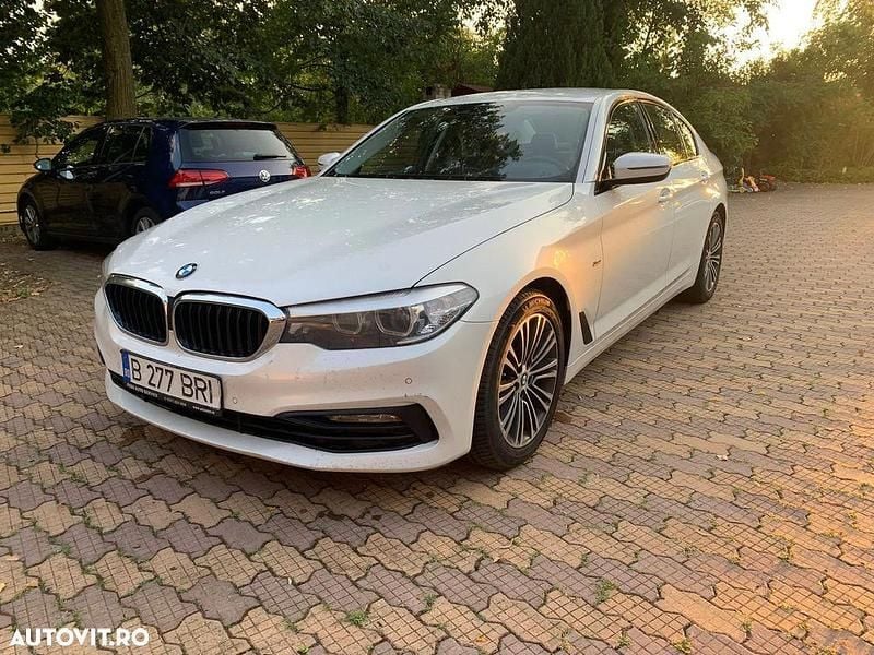Alb Utilizat 2017 BMW 530 Sport Line Berlinǎ | 23.000 EUR (Scump) - Imagine 1/4