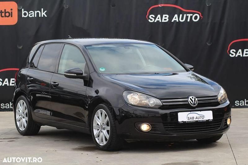 Culoarenegru Utilizat 2009 VW Golf VI Comfortline | 6.490 EUR (Puțin scump) - Imagine 1/4
