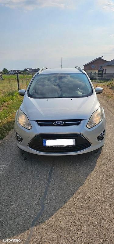 Gri Utilizat 2012 Ford C-MAX Titanium Monovolum | 4.000 EUR (Preț OK) - Imagine 1/4