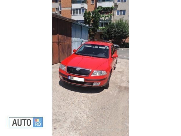 Second-hand Skoda Octavia 105 CP (77 kW) 2006 Rosu Hatchback