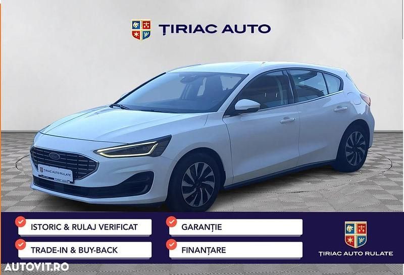 Culoarealb Utilizat 2022 Ford Focus | 14.300 EUR (Preț OK) - Imagine 1/4