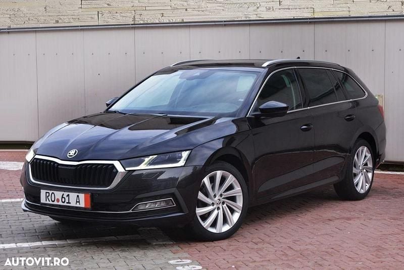 Culoarenegru Utilizat 2020 Skoda Octavia Sport Break | 14.490 EUR (Preț OK) - Imagine 1/4