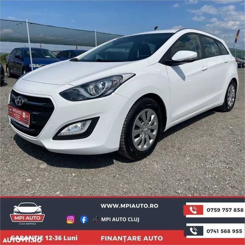 Alb Utilizat 2015 Hyundai i30 Passion Break | 7.800 EUR (Preț OK) - Imagine 1/3