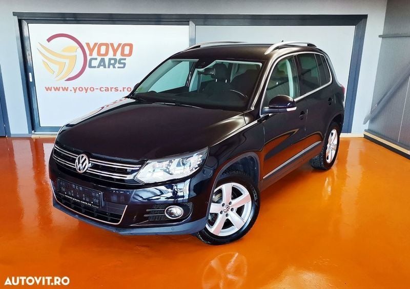 Negru Utilizat 2013 VW Tiguan SUV | 12.490 EUR (Preț OK) - Imagine 1/4