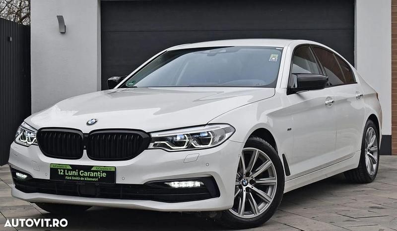 Second-hand BMW 520 Sport Line 190 CP (139 kW) 2017 Culoarealb Berlinǎ