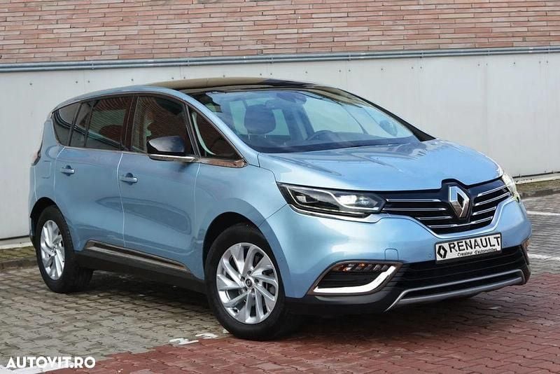 Culoarealbastru Second-hand 2016 Renault Espace Life Monovolum | 9.999 EUR (Preț bun) - Imagine 1/4
