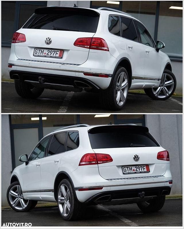 Second-hand VW Touareg Exclusive 262 CP (192 kW) 2016 Culoarealb SUV