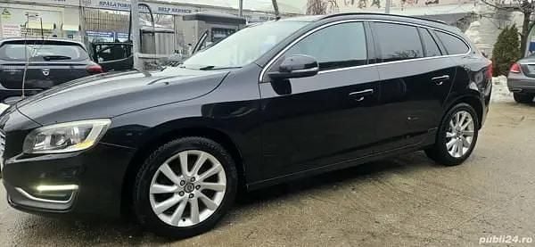 Negru Second-hand 2014 Volvo V60 Break | 6.800 EUR - Imagine 1/4