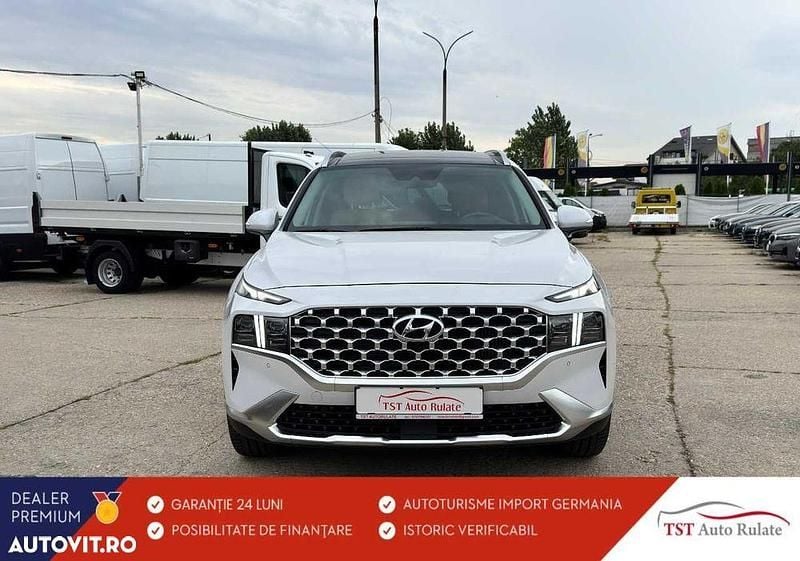 Culoarealb Utilizat 2022 Hyundai Santa Fe SUV | 35.090 EUR (Preț OK) - Imagine 1/4