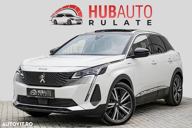 Alb Utilizat 2021 Peugeot 3008 GT SUV | 22.728 EUR (Puțin scump) - Imagine 1/4