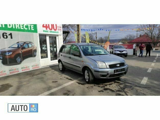 Second-hand Ford Fusion 68 CP (50 kW) 2005 Gri Hatchback