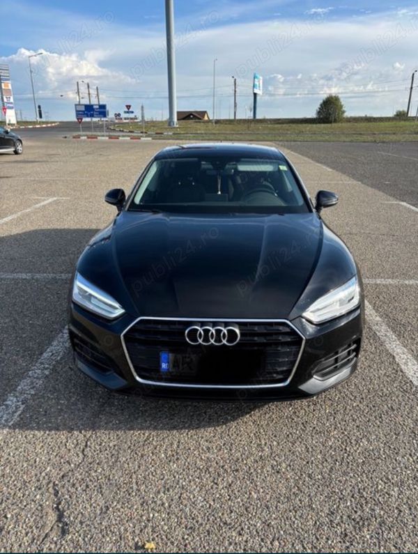 Negru Utilizat 2019 Audi A5 Coupe | 23.950 EUR (Preț OK) - Imagine 1/4