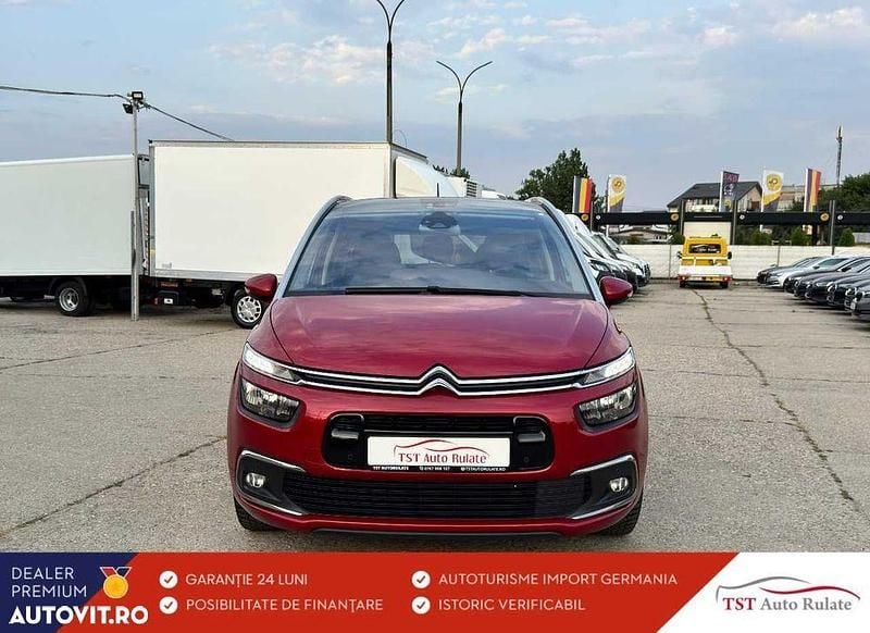 Rosu Utilizat 2019 Citroën C4 SpaceTourer Monovolum | 14.036 EUR - Imagine 1/4