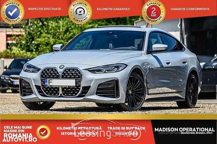 Gri Utilizat 2023 BMW 420 Berlinǎ | 40.950 EUR (Preț OK) - Imagine 1/4