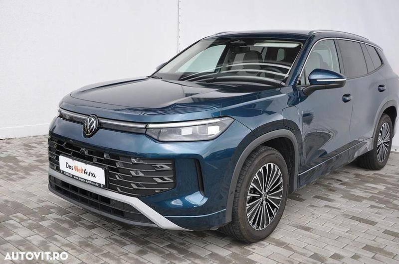Culoarealbastru Utilizat 2025 VW Tayron Elegance SUV | 48.751 EUR (Scump) - Imagine 1/4