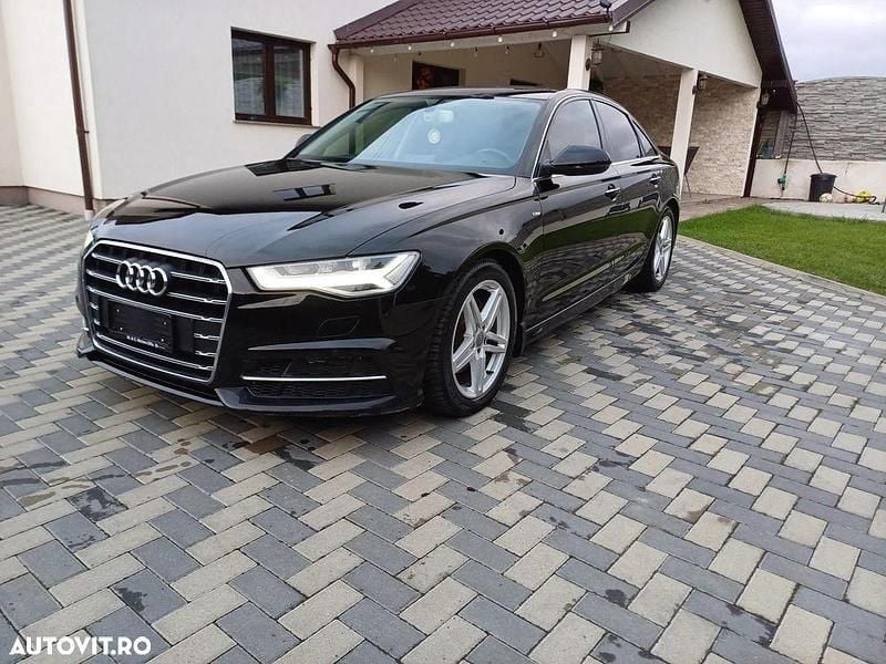 Culoarenegru Utilizat 2017 Audi A6 S-Line Berlinǎ | 15.200 EUR (Super Preț) - Imagine 1/4