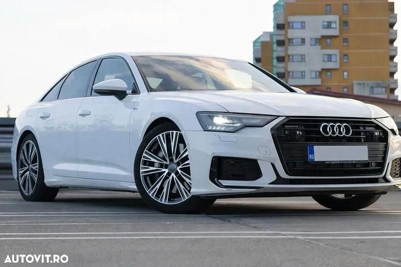 Second-hand Audi A6 S-Line 299 CP (219 kW) 2020 Culoarealb Berlinǎ