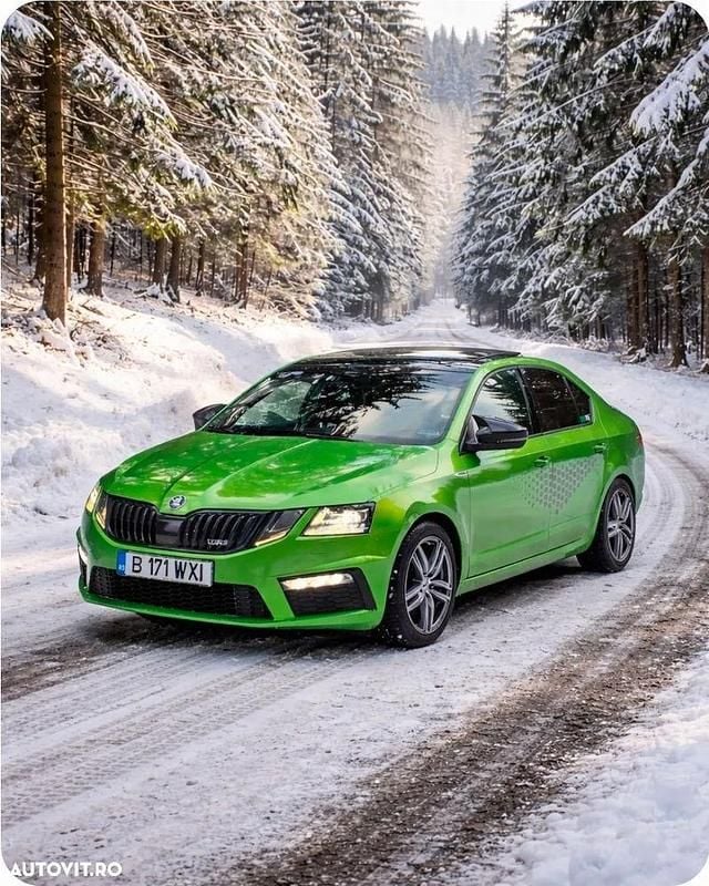 Culoareverde Utilizat 2019 Skoda Octavia RS Berlinǎ | 22.490 EUR (Preț bun) - Imagine 1/4