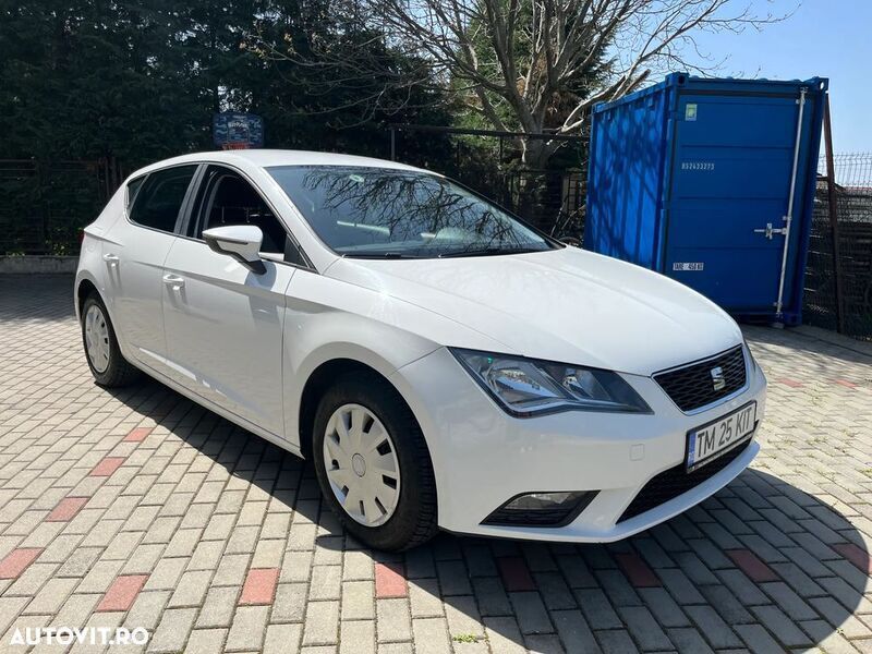 Alb Utilizat 2014 Seat Leon Reference Hatchback | 6.500 EUR (Preț OK) - Imagine 1/4