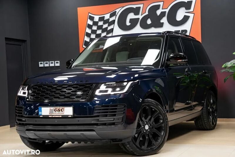 Albastru Utilizat 2018 Land Rover Range Rover Vogue SUV | 44.000 EUR - Imagine 1/4