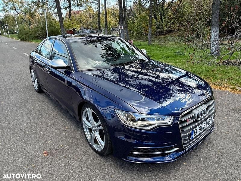 Culoarealbastru Utilizat 2014 Audi S6 Berlinǎ | 21.450 EUR - Imagine 1/4