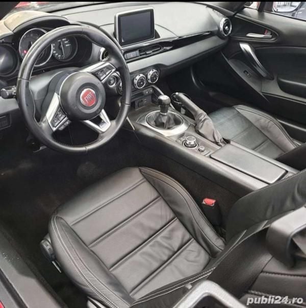 Second-hand Fiat 124 Spider Lusso 197 CP (144 kW) 2018 Rosu Cabrio